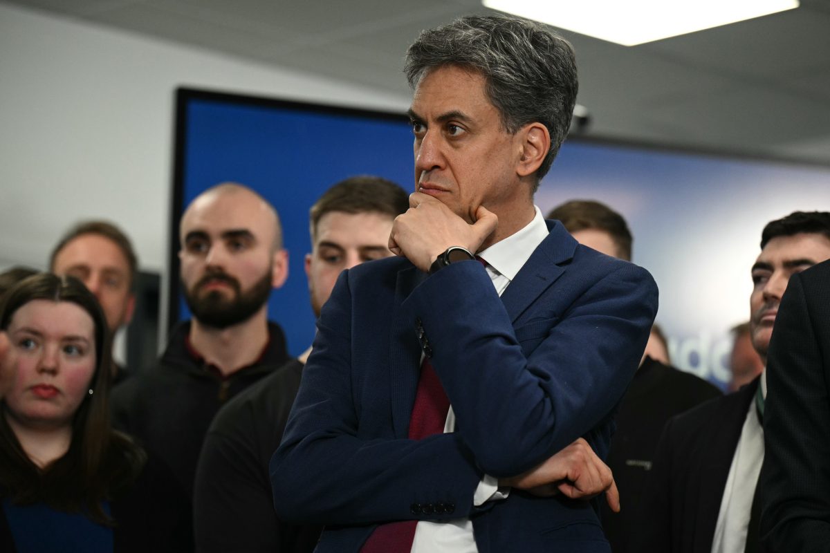 Miliband slammed for net zero sprint as high costs hamper businesses